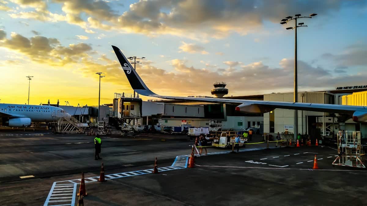 Welcome to Auckland airport